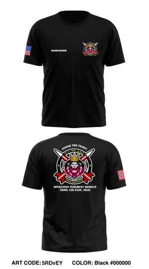 C BTRY, 1st BN, 43rd ADA Store 1 Core Men's SS Performance Tee - 5RDvEY