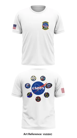 Cadet Space Operations Squadron (CSOPS) Store 1 Core Men's SS Performance Tee - vUGsxC