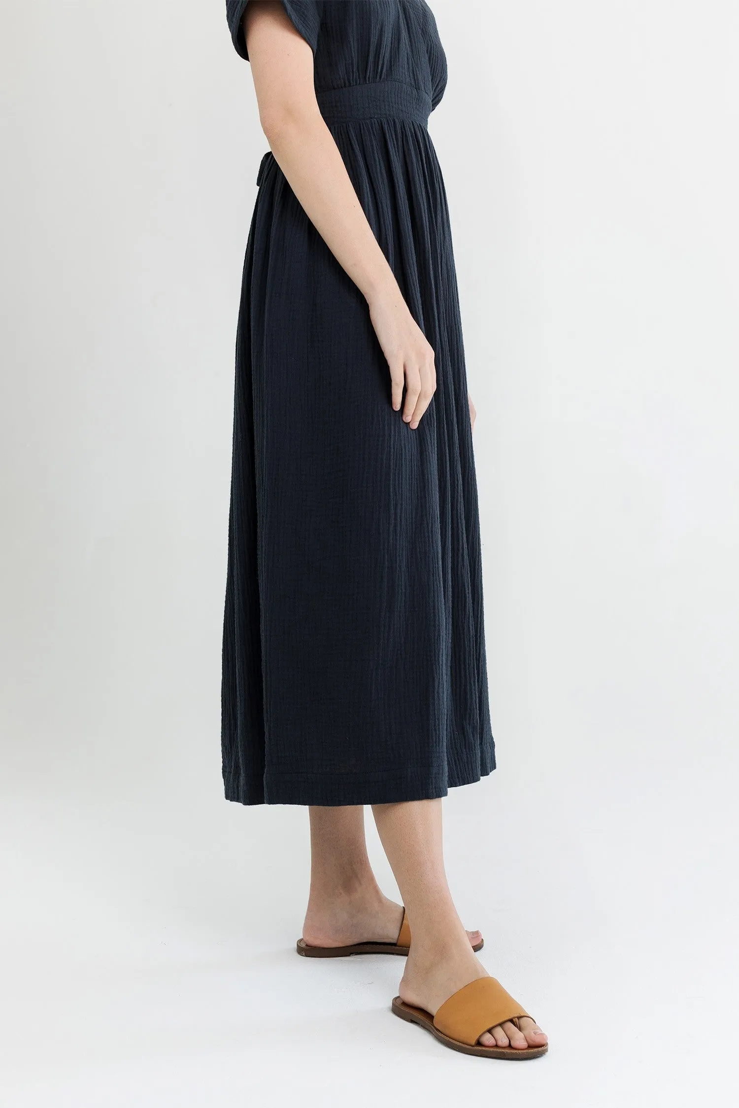 Calista Dress (Charcoal)