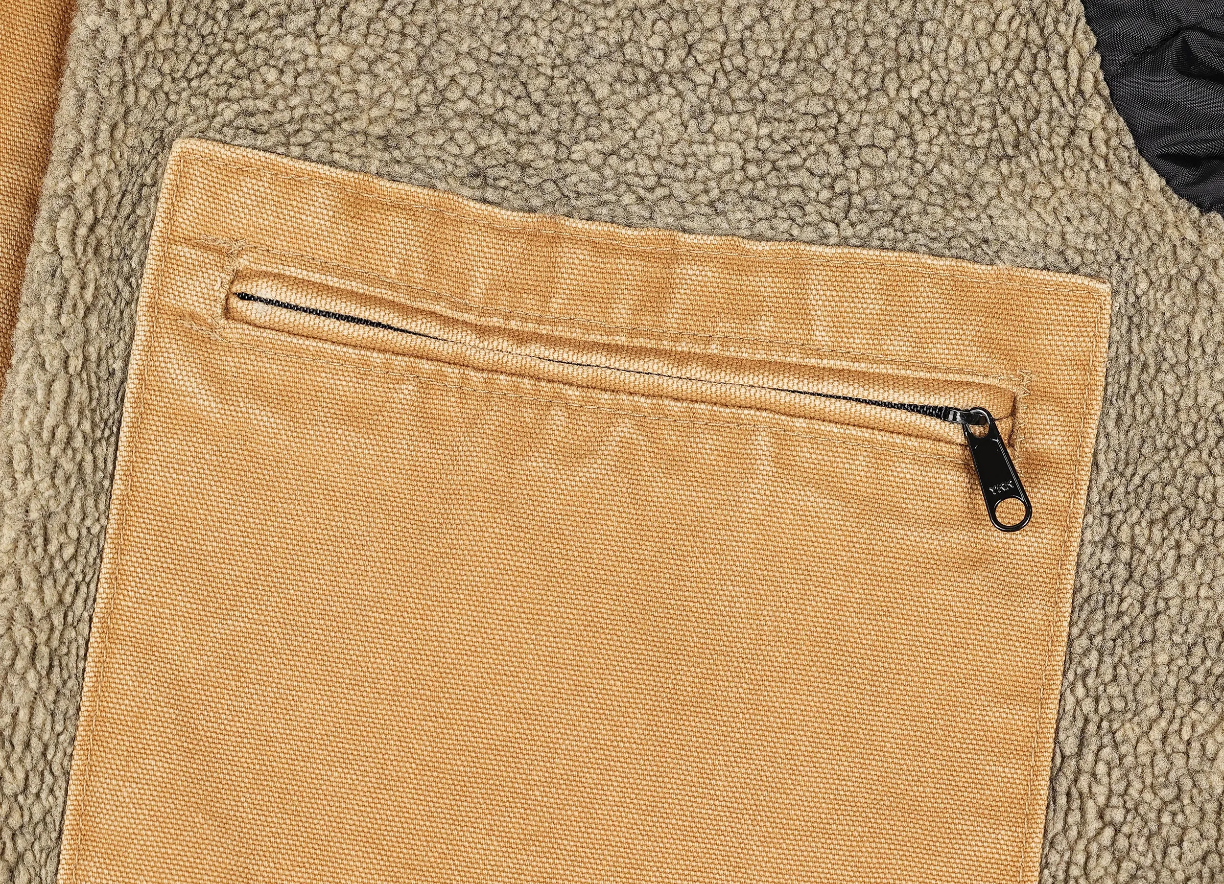 Carhartt Fleece Lined Detroit Work Jacket - Brown - M