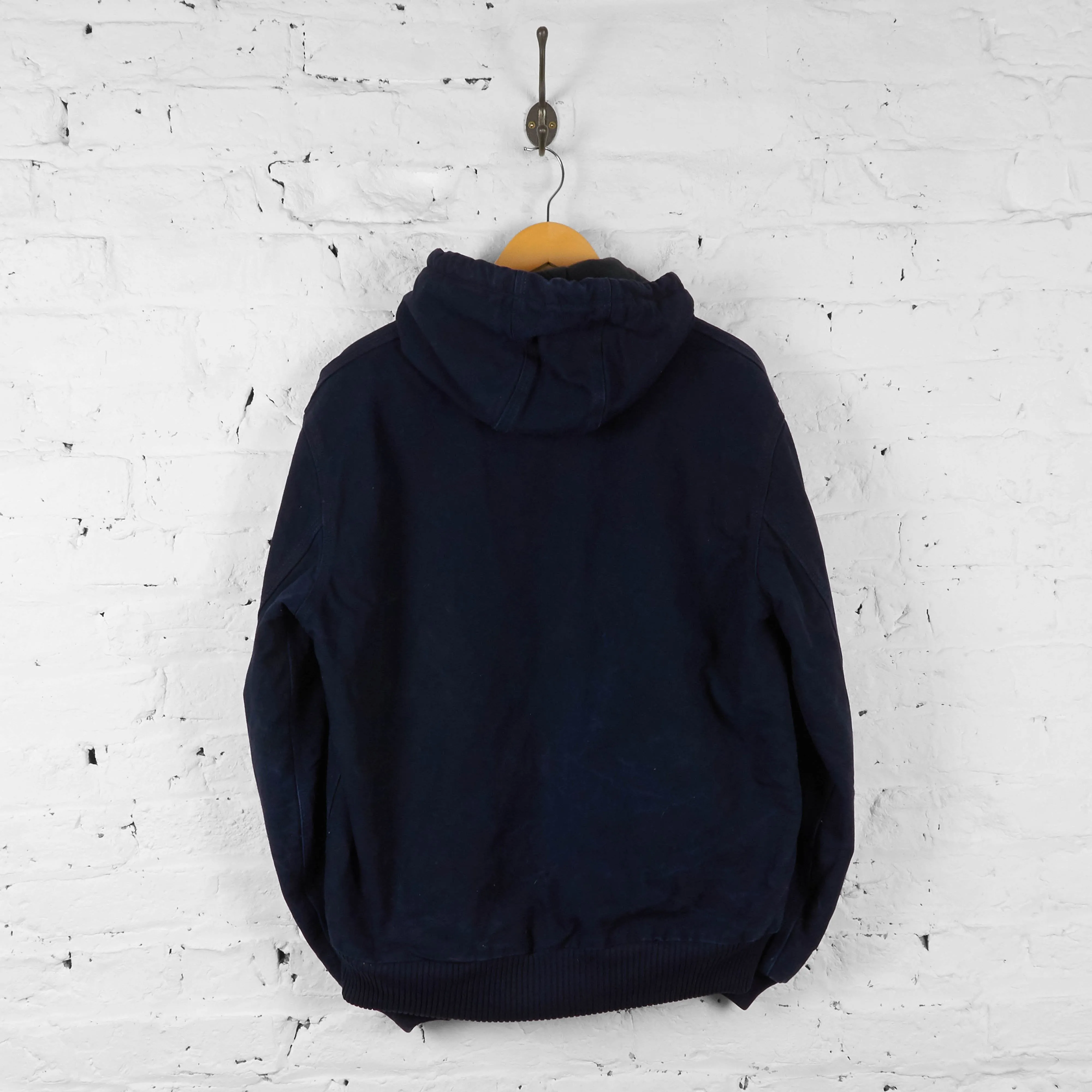 Carhartt Hooded Work Jacket - Blue - M