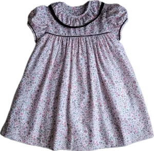 Cary Collection Fall Floral and brown Girl's float dress