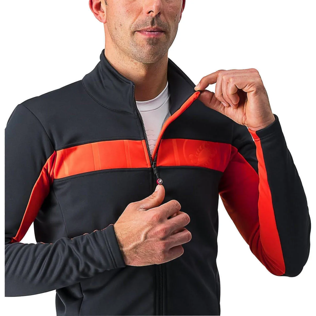 Castelli Mortirolo VI Mens Cycling Jacket - Black