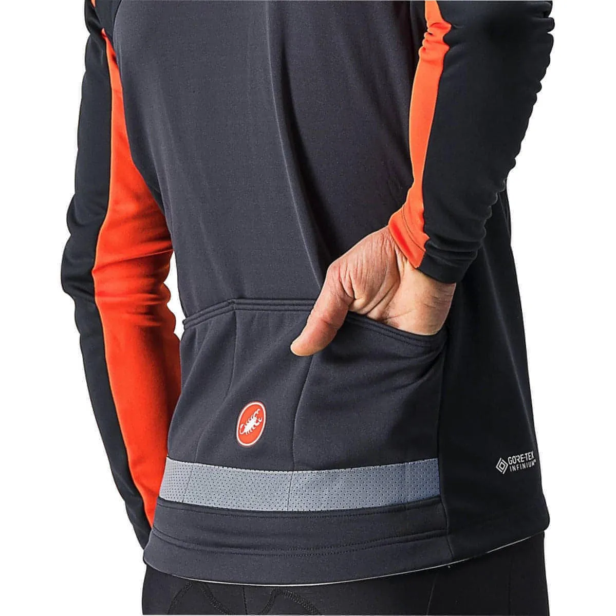 Castelli Mortirolo VI Mens Cycling Jacket - Black