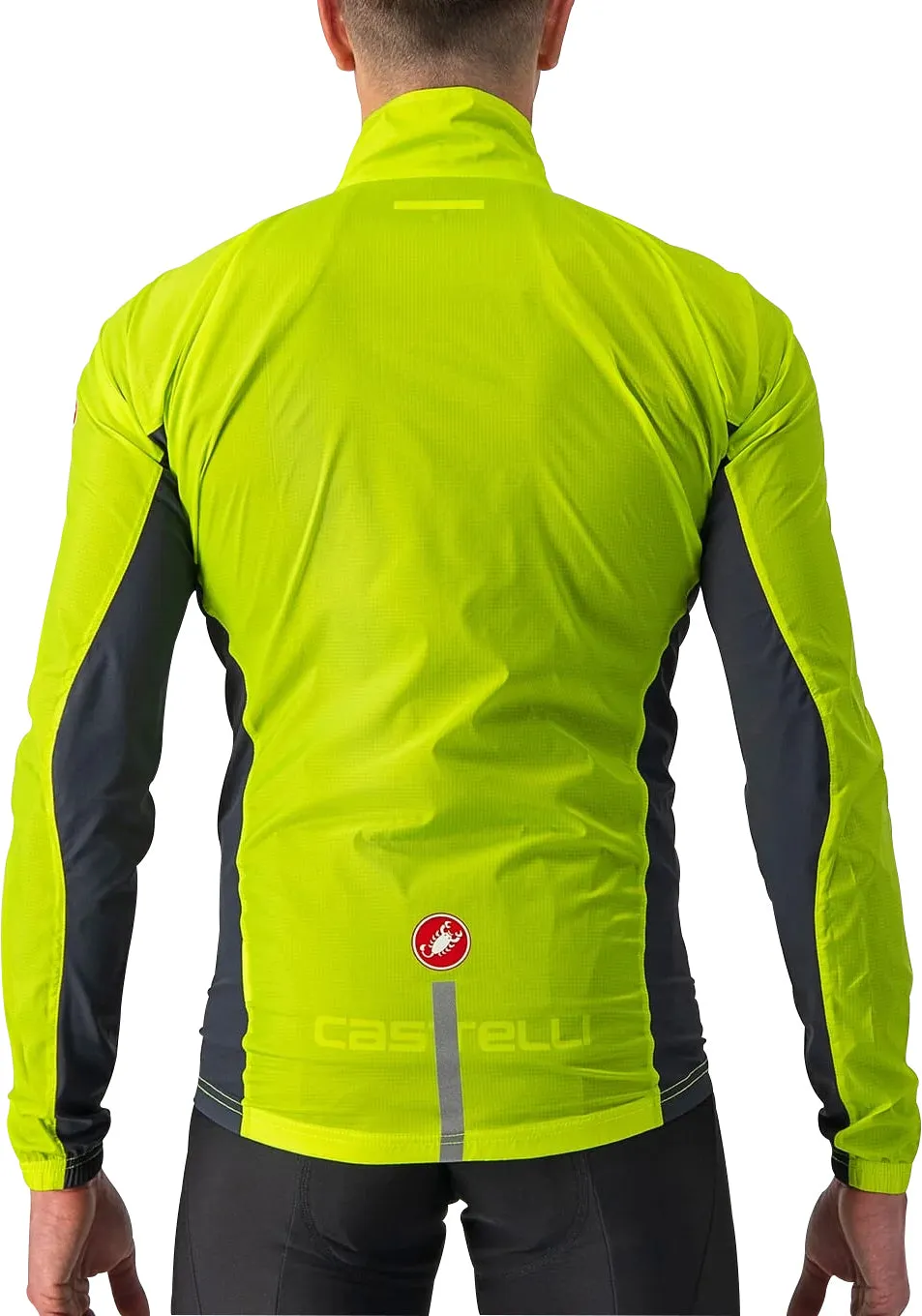 Castelli Squadra Stretch Mens Cycling Jacket - Green