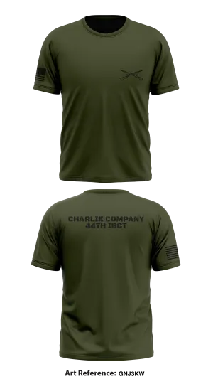 Charlie company 44th IBCT Store 1 Core Men's SS Performance Tee - Gnj3Kw