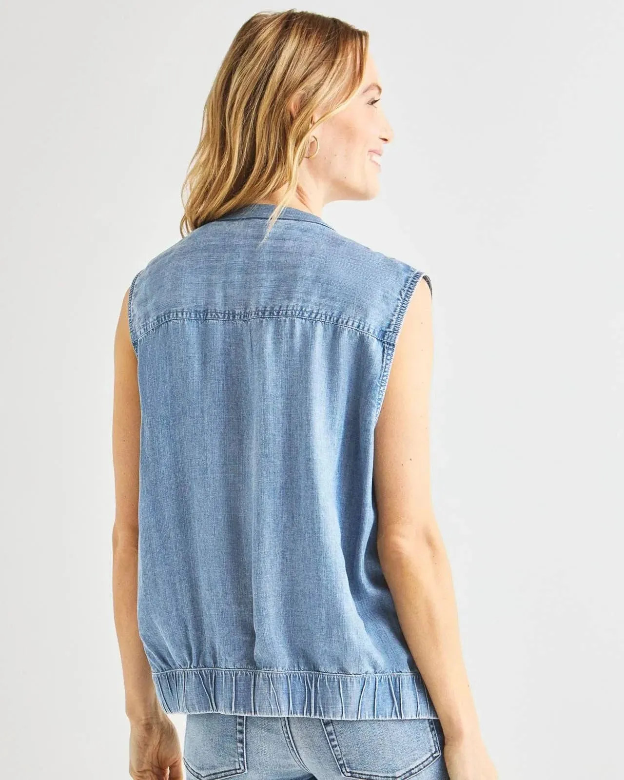 Chase Indigo Vest by Splendid | Indigo