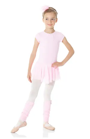Cherry Pink Cap Sleeve Dress - Child
