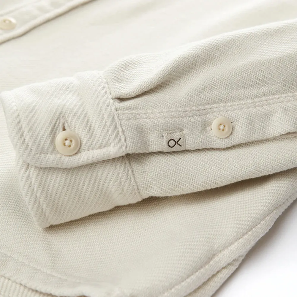 Chroma Blanket Shirt | Ecru