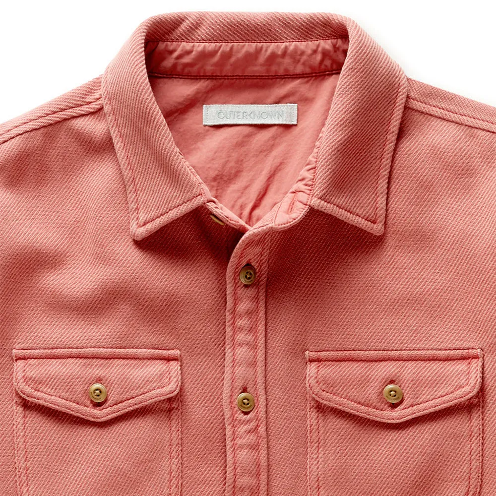 Chroma Blanket Shirt | Mineral Red