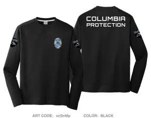 Columbia Protection Security Services HI-Tech Performance Crewneck Sweatshirt - xcSnMp