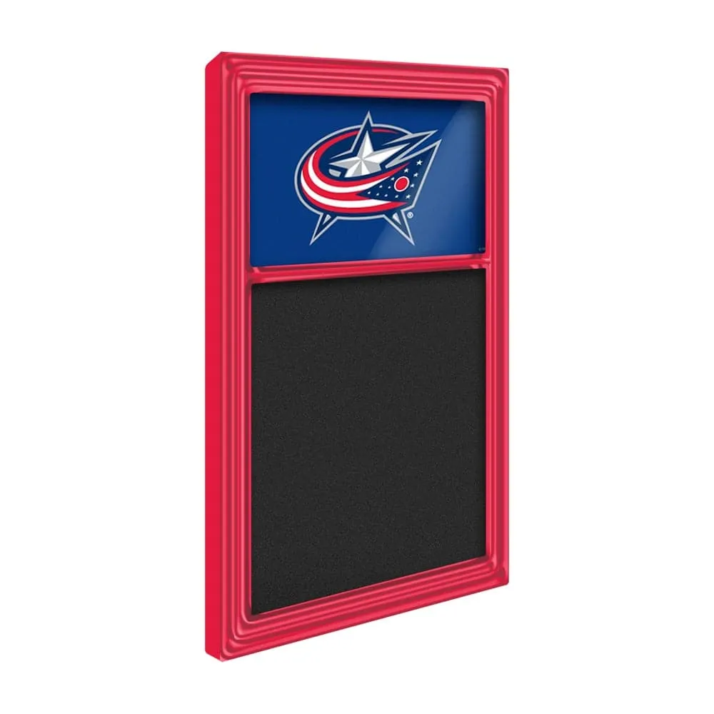Columbus Blue Jackets: Chalk Note Board