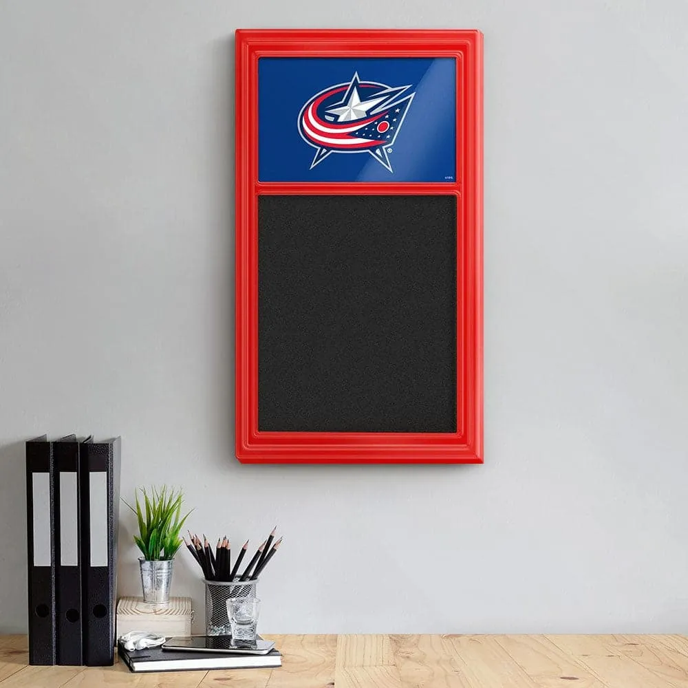 Columbus Blue Jackets: Chalk Note Board