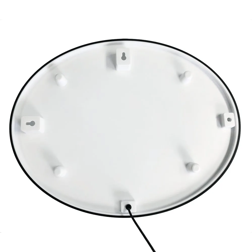 Columbus Blue Jackets: Oval Slimline Lighted Wall Sign