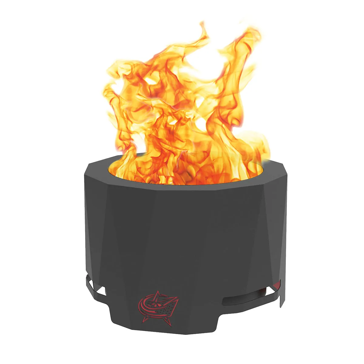 Columbus Blue Jackets Smokeless Patio Fire Pit