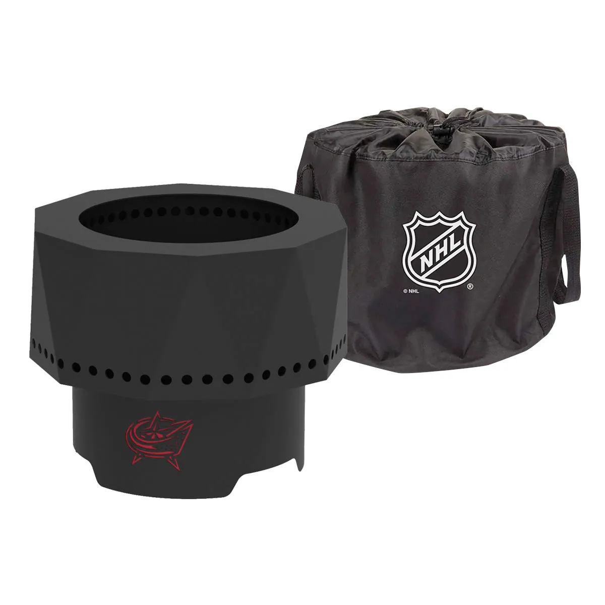 Columbus Blue Jackets Smokeless Portable Fire Pit