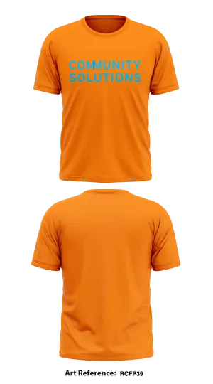 Community Solutions Core Men's SS Performance Tee - RCfp39