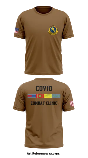 COVID Combat Clinic Store 1 Core Men's SS Performance Tee - CKEvM6