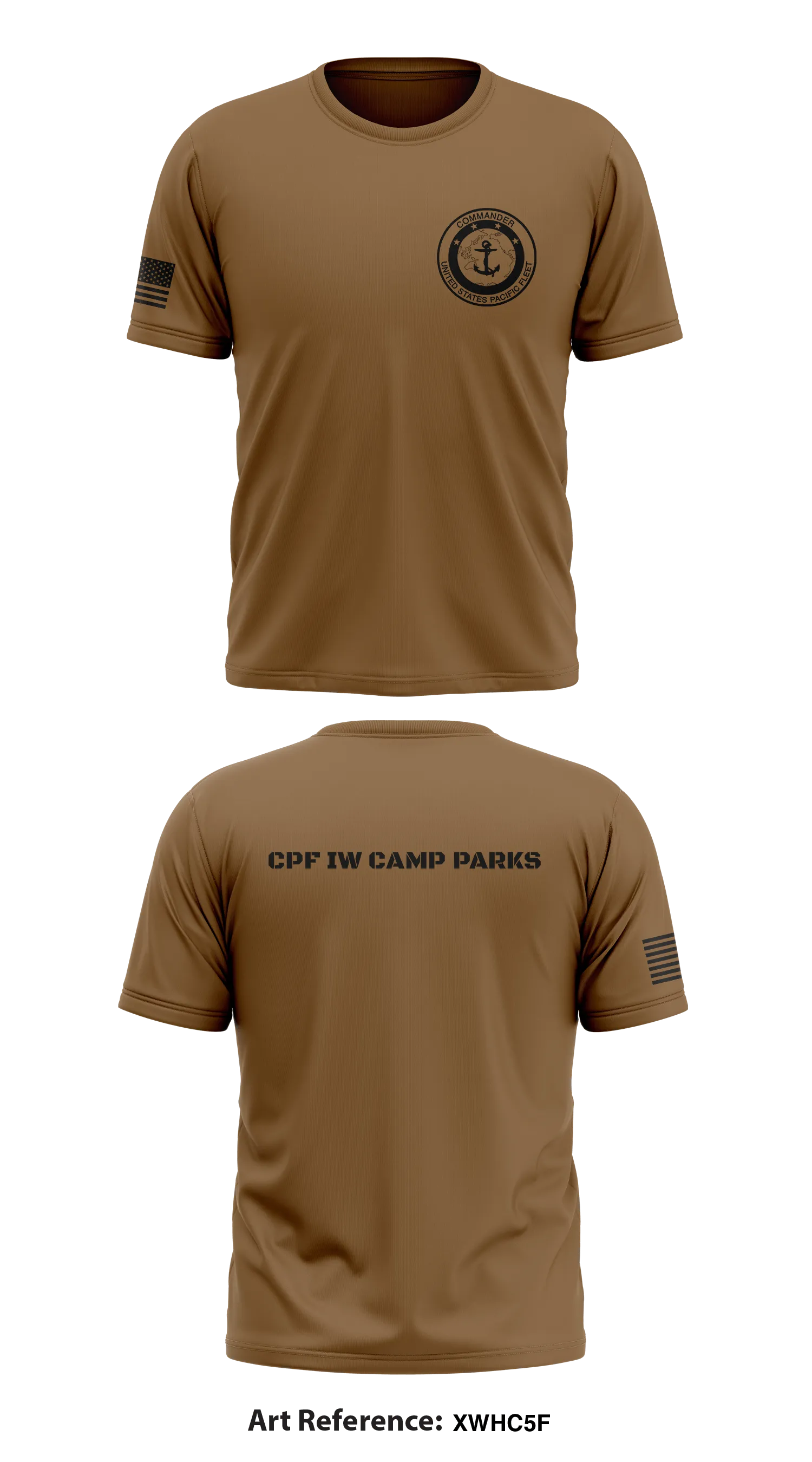 CPF IW CAMP PARKS Store 1 Core Men's SS Performance Tee - XWhc5F
