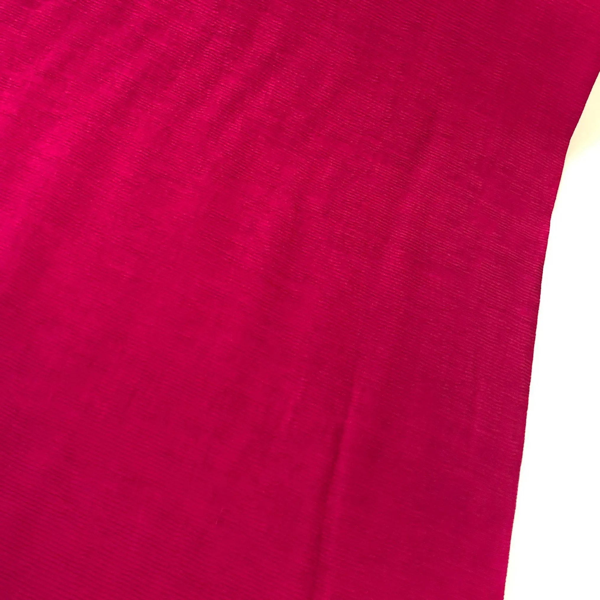 Crinkle Viscose - Cerise