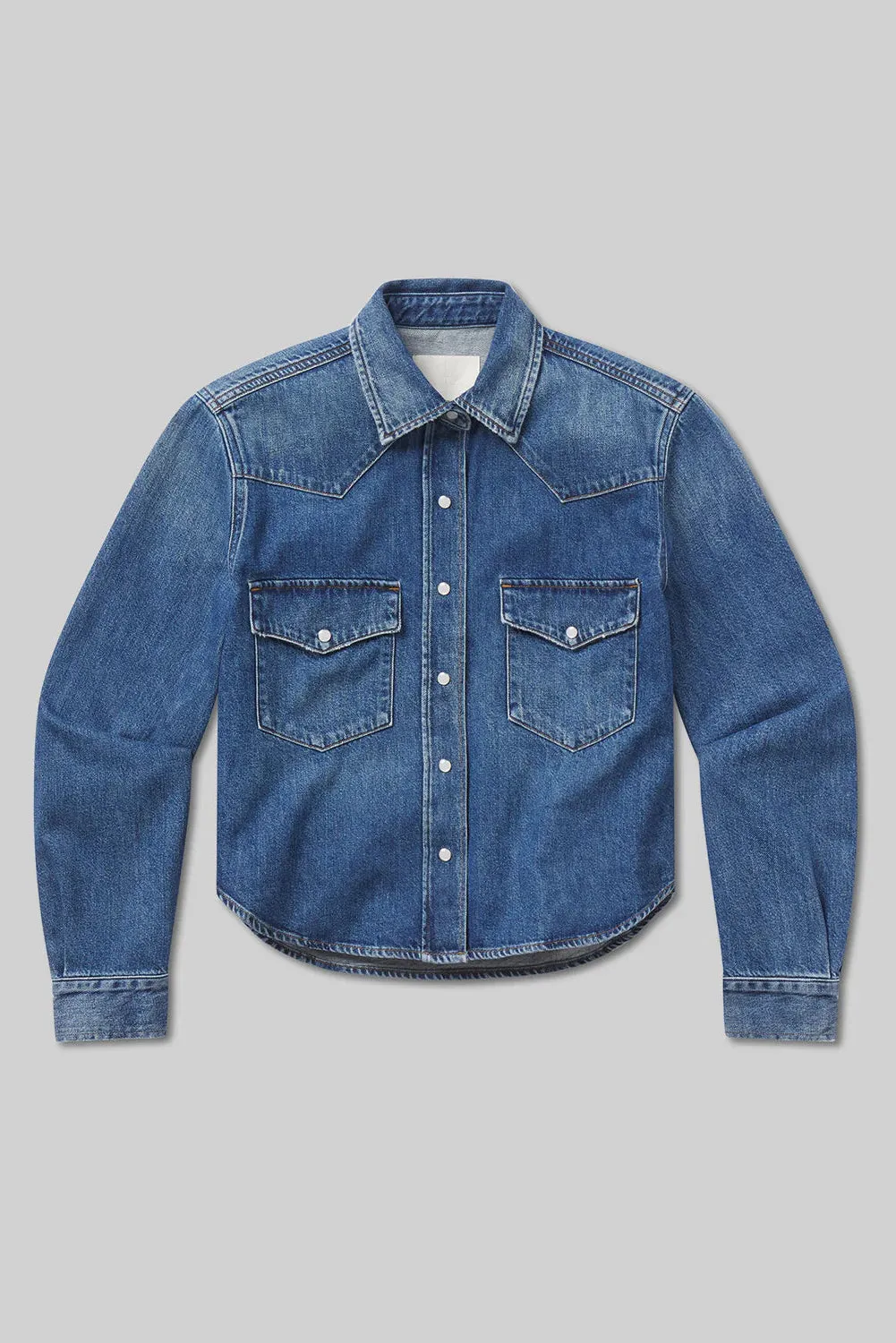 Cropped Western Shirt