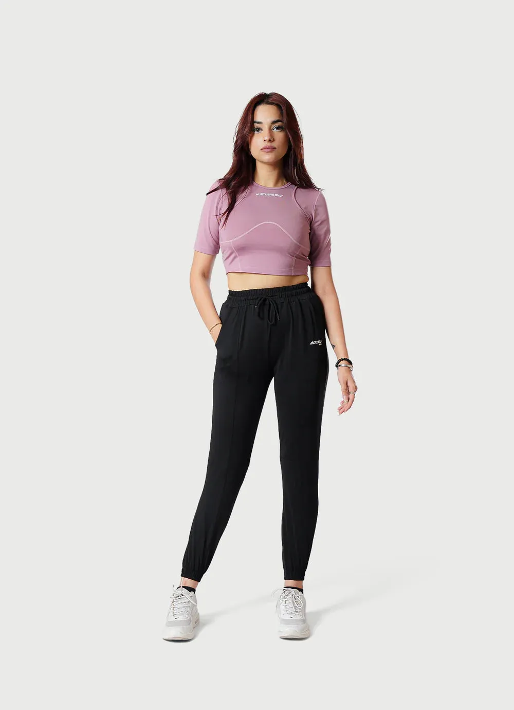 Crossover Croptop - Pink