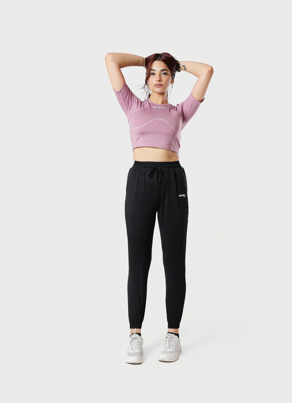 Crossover Croptop - Pink