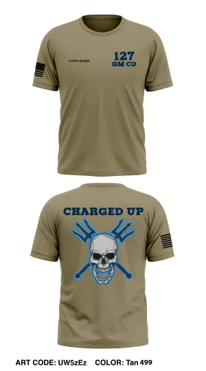 CUSTOM - 127th Quartermaster Company Core Men's SS Performance Tee - UW5zEz