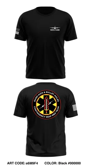 CUSTOM - 435th Med Team Store 1  Core Men's SS Performance Tee - e6M9F4