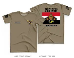 CUSTOM A CO. 68TH DSSB, 4DSB Core Men's SS Performance Tee - JSh8s7
