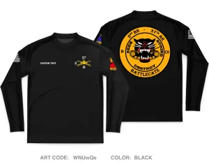 Custom Battlecat Co, 2-37 AR, 1|1 AD Core Men's LS Performance Tee - WNUwQe