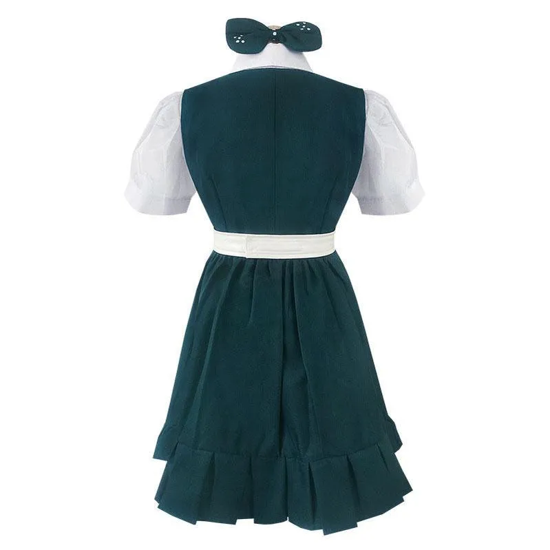 Danganronpa 2 Sonia Nevermind Halloween Short Sleeve Uniform Cosplay Costumes