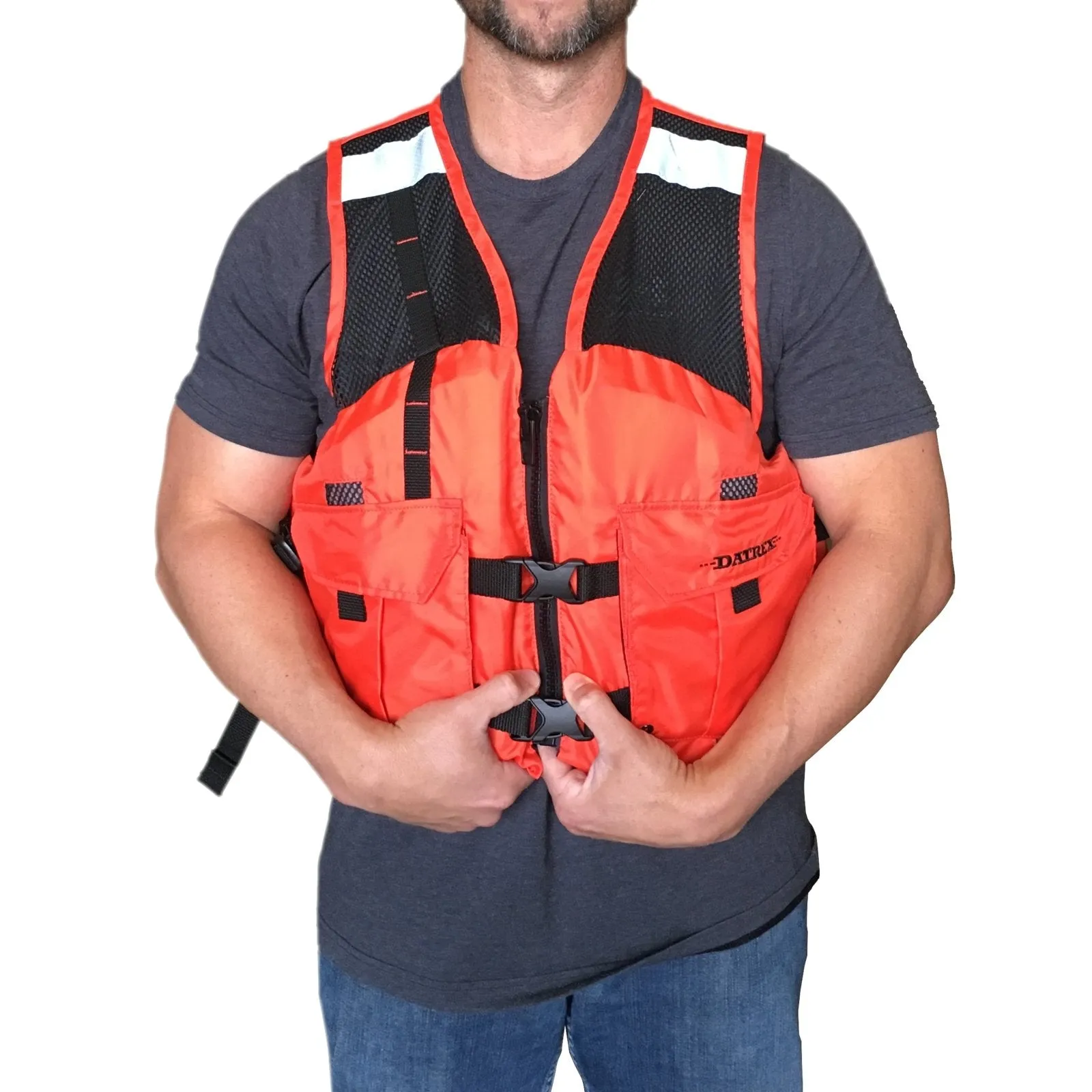 DATREX Maxflow Mesh Life Vest, USCG/ TC Approved 70N