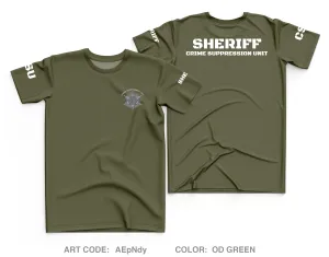 DCSO Crime Suppression Unit Store 1 Core Men's SS Performance Tee - AEpNdy