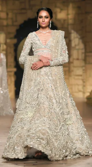 Designer Embroidered Lehenga Chunni for Bride #BN1079