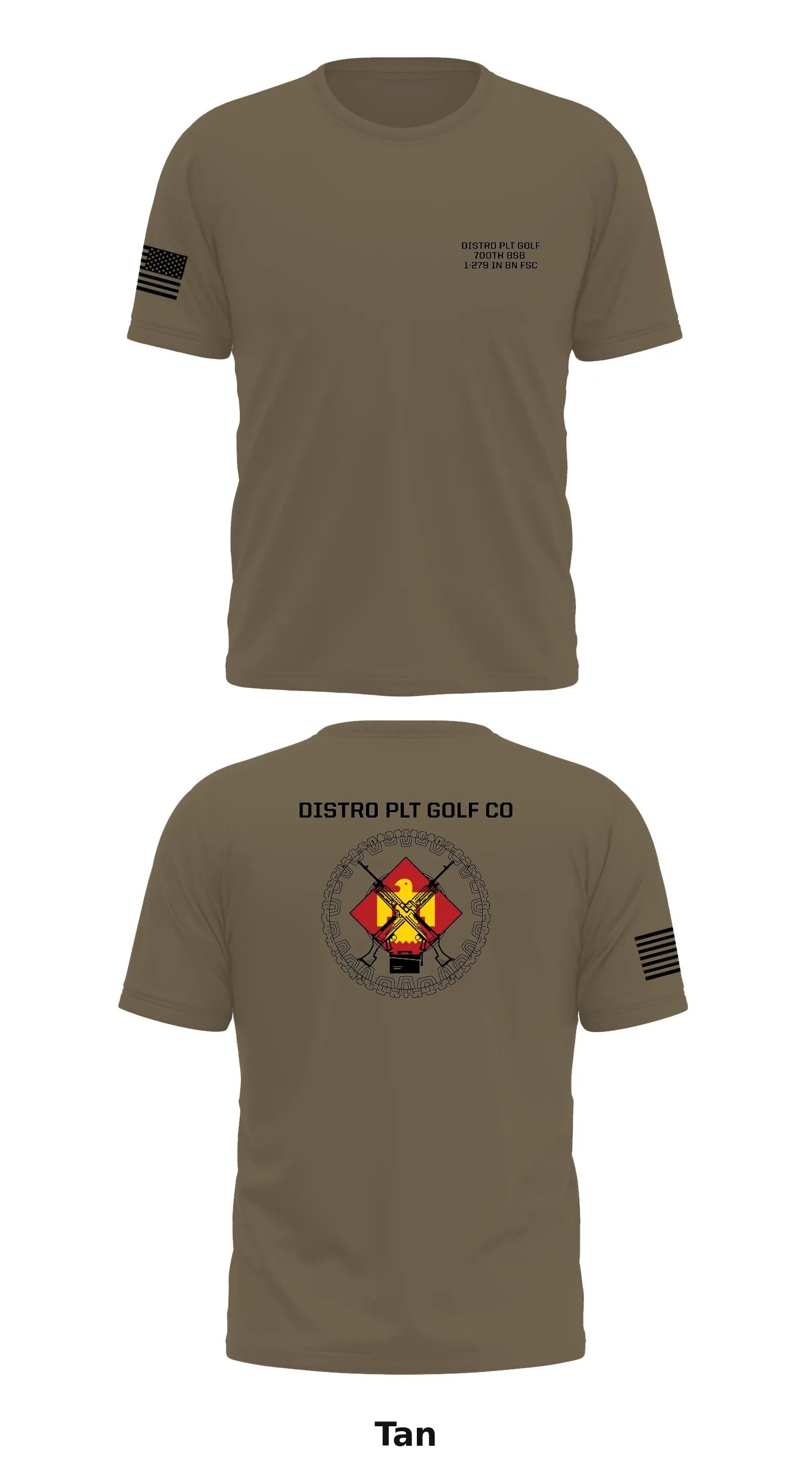 Distro Pl Golf 700th BSB  Store 1 Core Men's SS Performance Tee - 93575891242