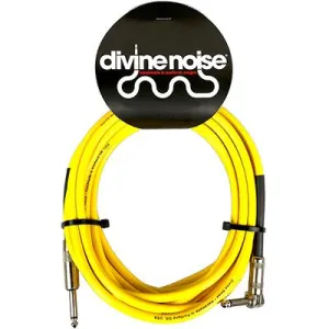 DIVINE NOISE Straight Cable - 20ft ST-RA - YELLOW