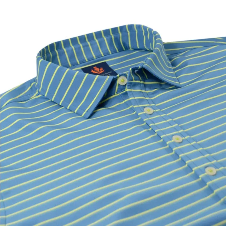 Donald Ross Mens Sport Fit Finnley Polo - COASTAL/ALOE