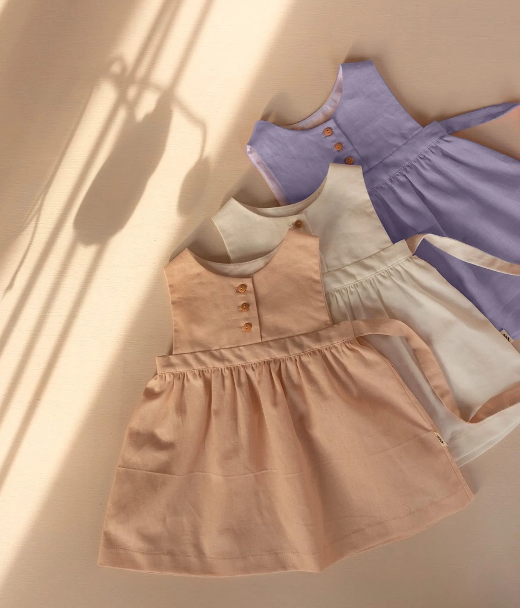 Dress With Belt - Lavender