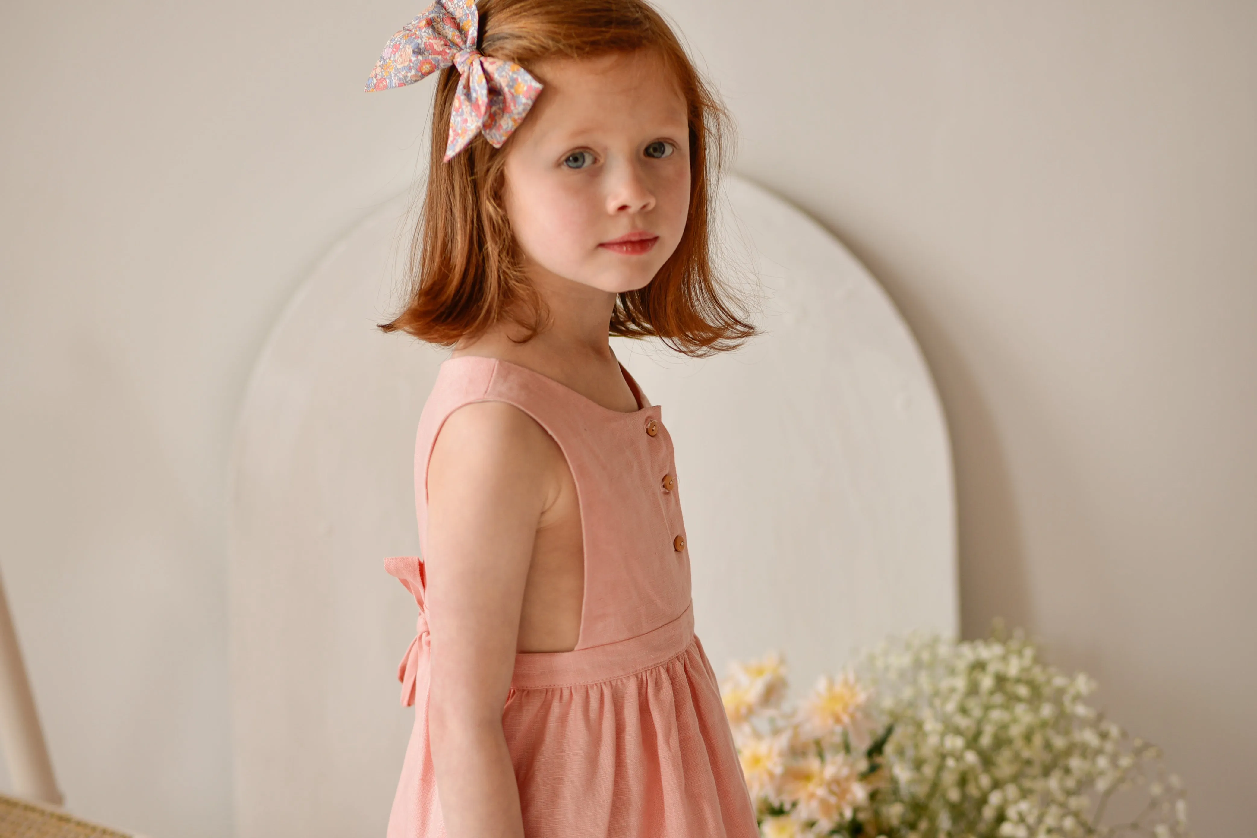 Dress With Belt - Vista Blue Stripes