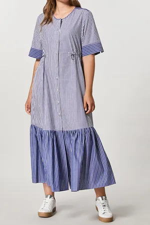 DRY COTTON POPLIN DRESS