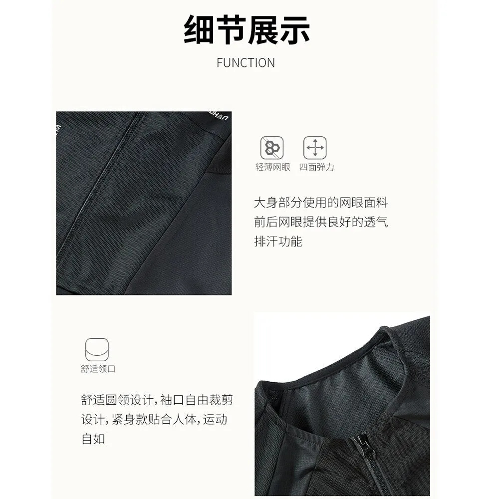 DUHAN Motorcycle Soft Armor Summer Breathable Moto Protective Clothing CE Certified Protective Gear Motorcycle Jacket 3D Mesh