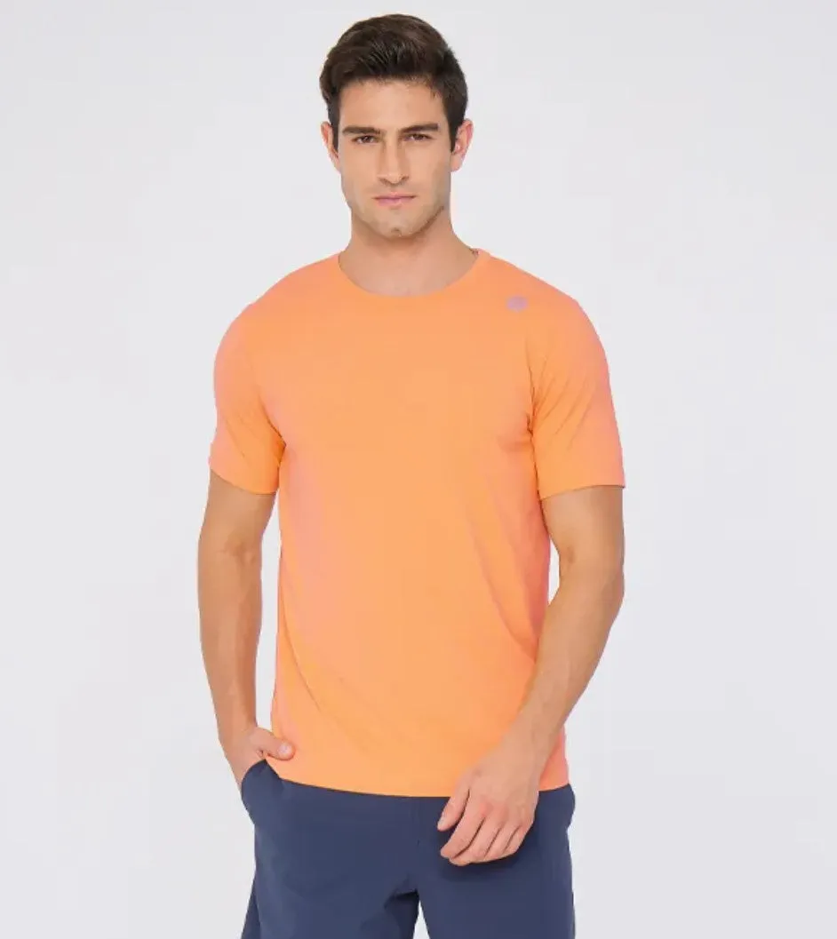 easyoga Bertii Men's Concise Tee - O14 Apricot