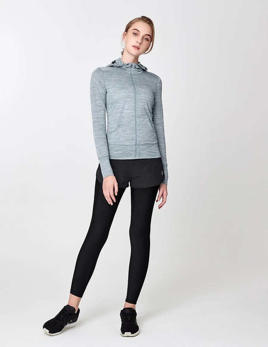 easyoga Lespiro Anti-UV Travel Jacket - M20 M-Light Blue