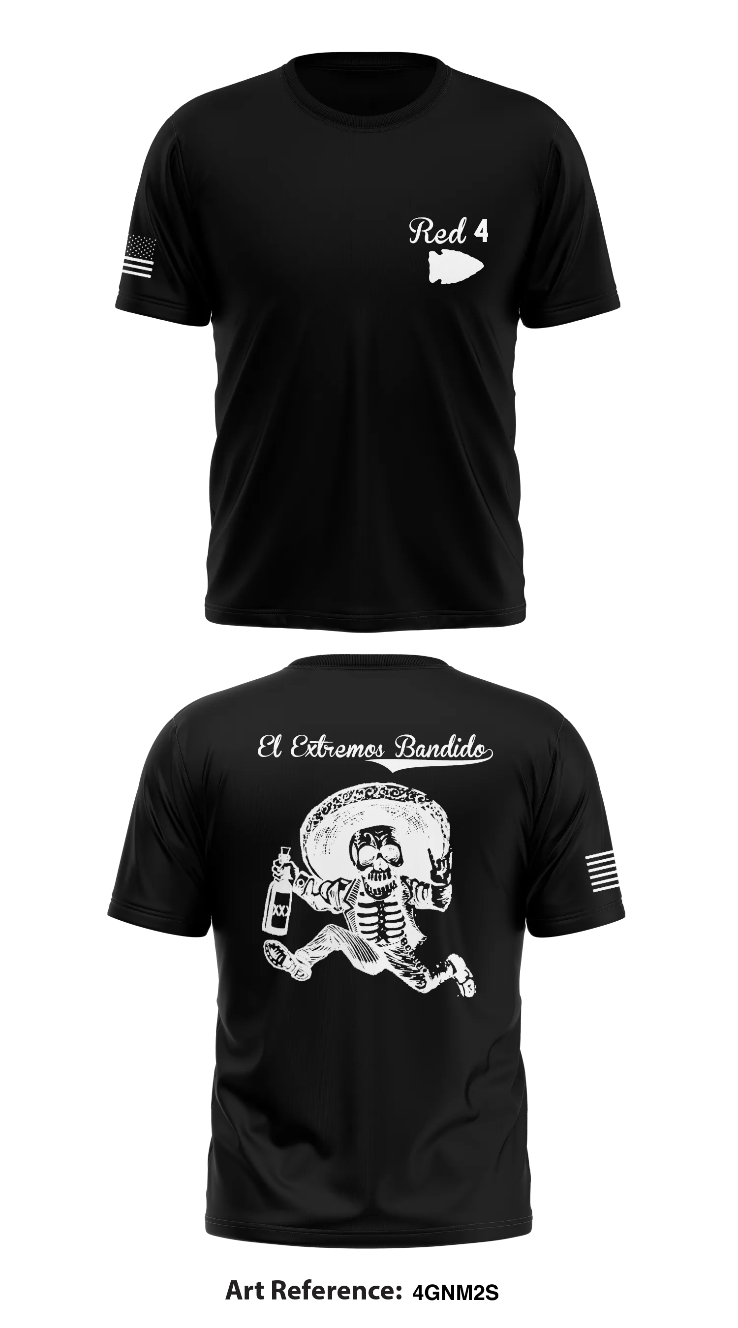 El extremos bandidos  Store 1 Core Men's SS Performance Tee - 4GnM2S