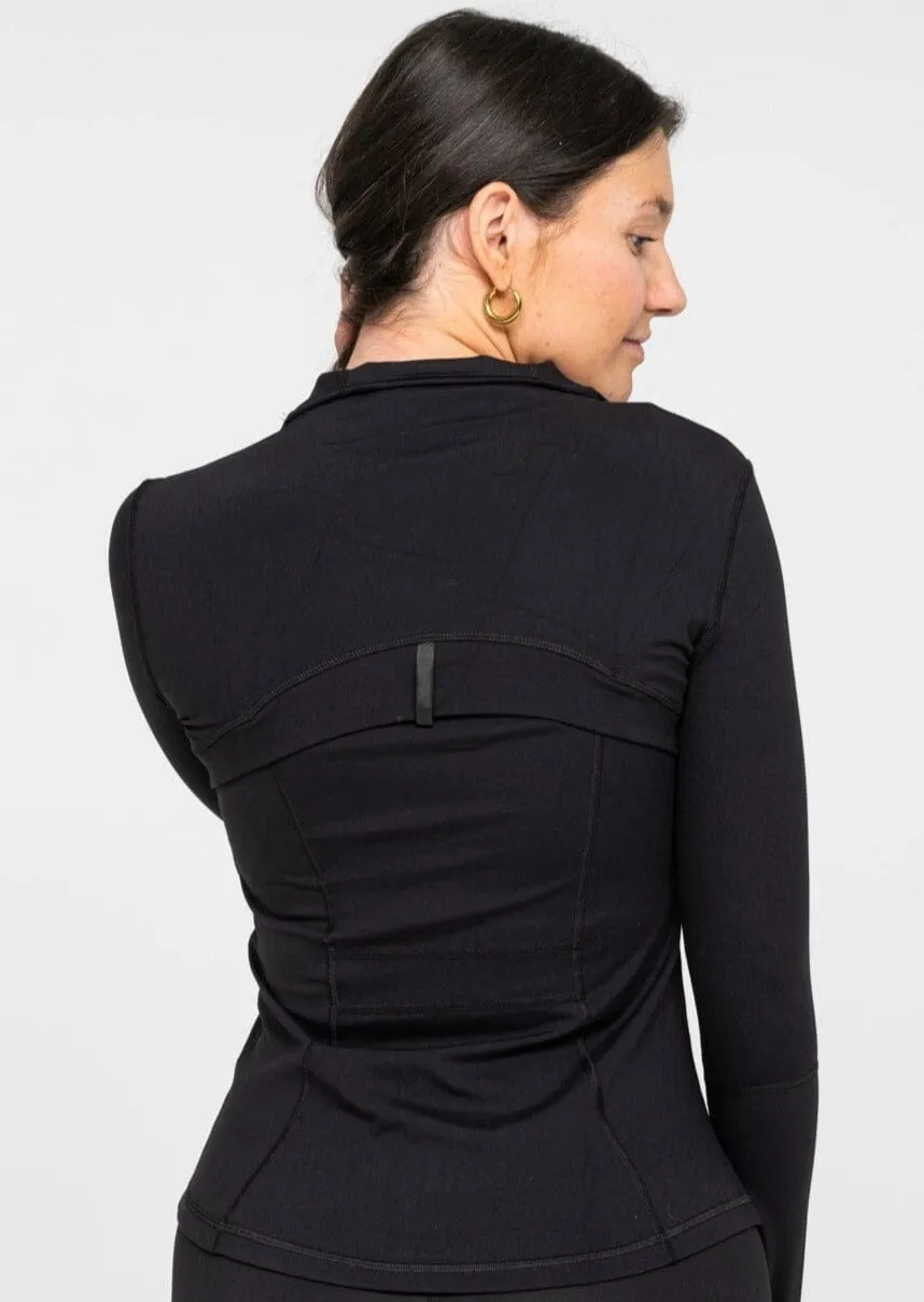 Elo Zipper Jacket Black