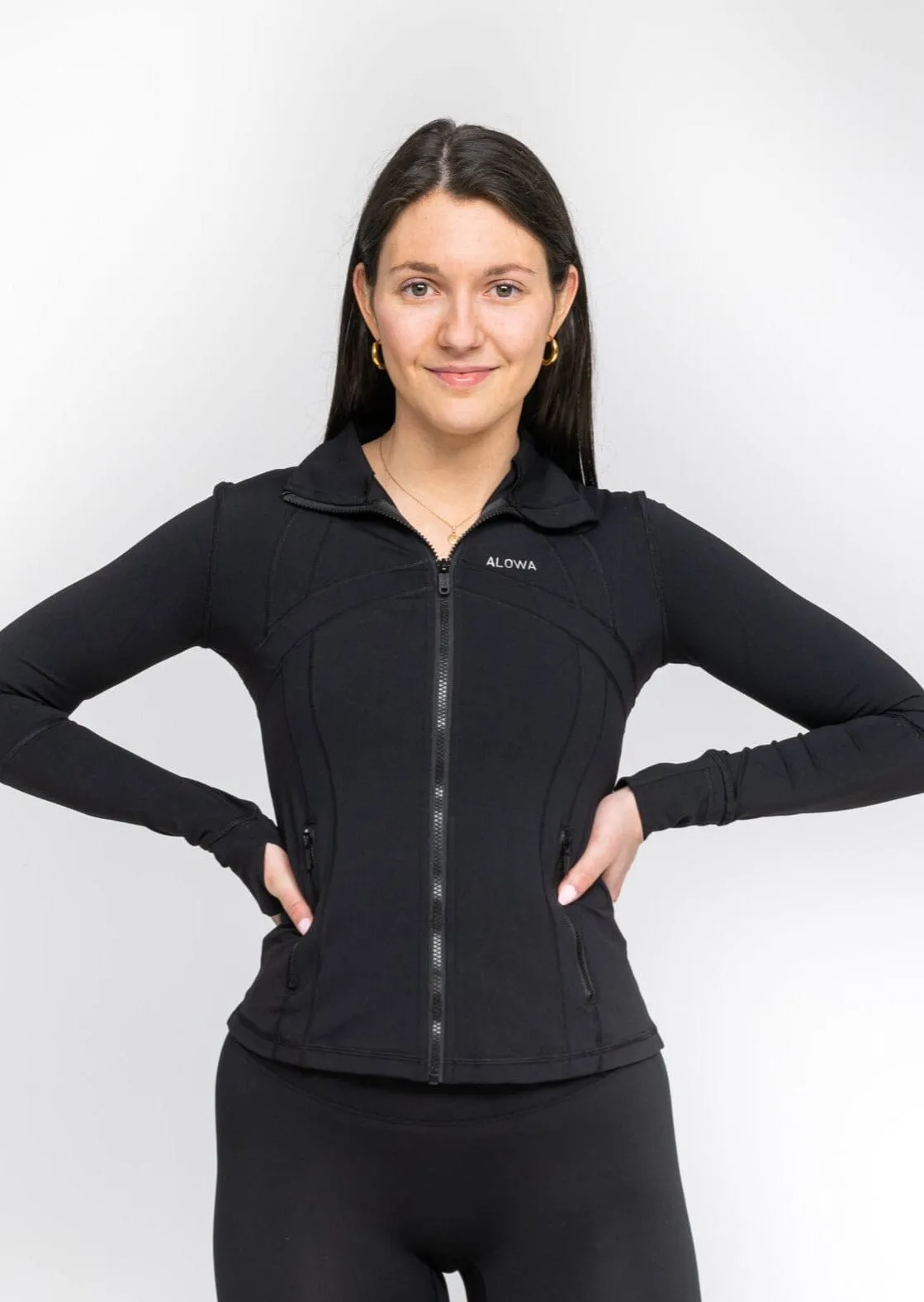 Elo Zipper Jacket Black