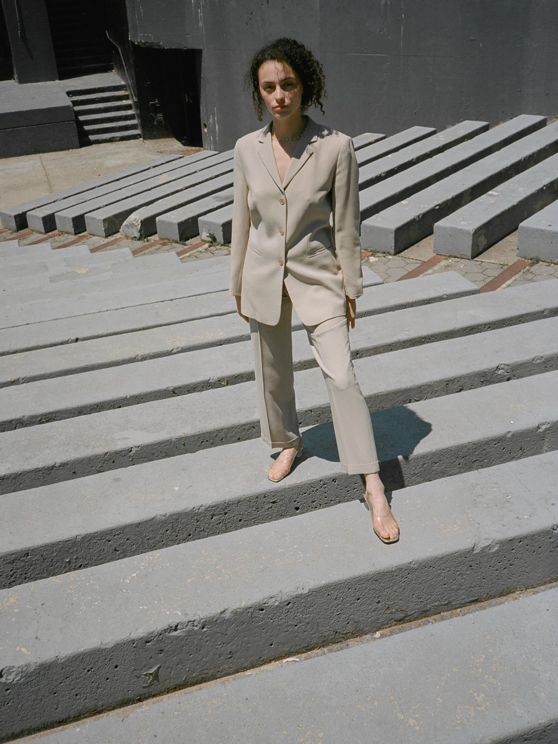 Emporio Armani Stone Wool Suit