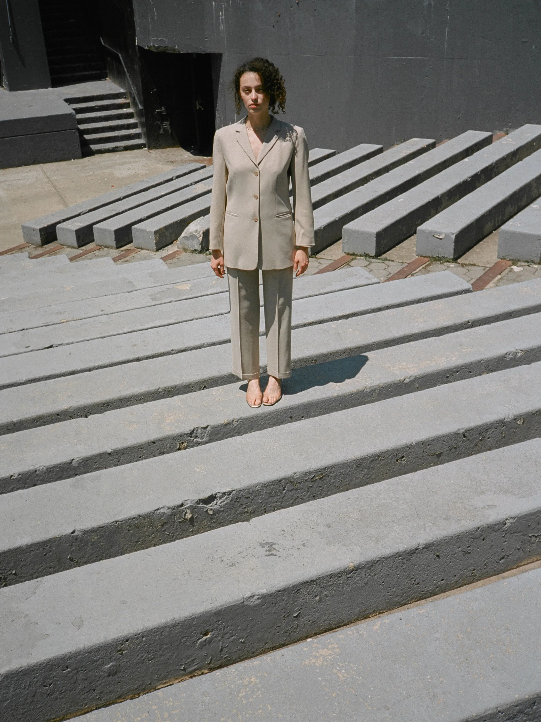 Emporio Armani Stone Wool Suit