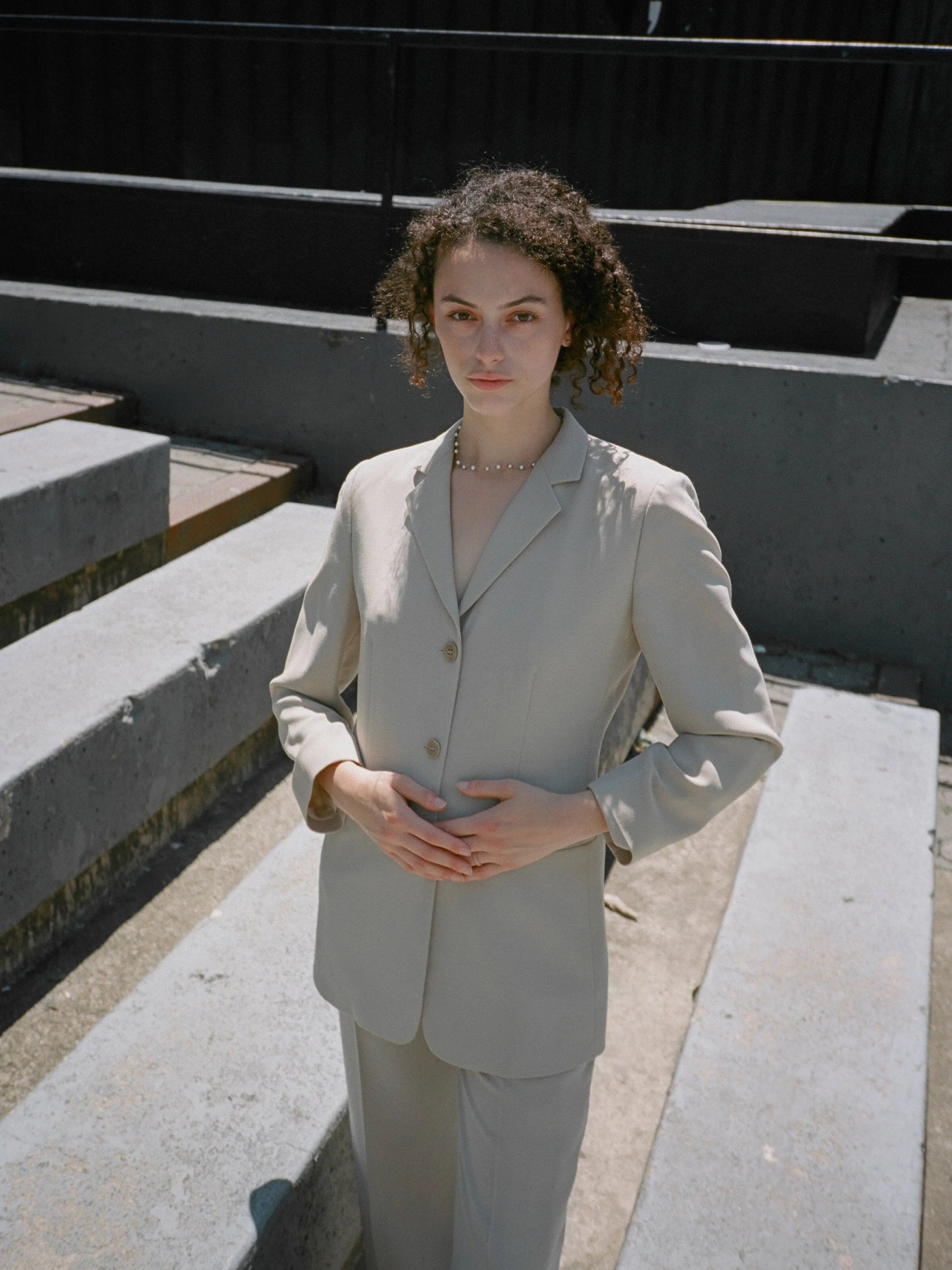 Emporio Armani Stone Wool Suit